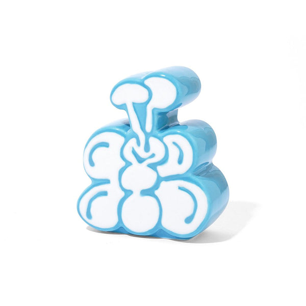 Butter Bug Ceramic Incense Burner - White / Blue - Streetart.fr